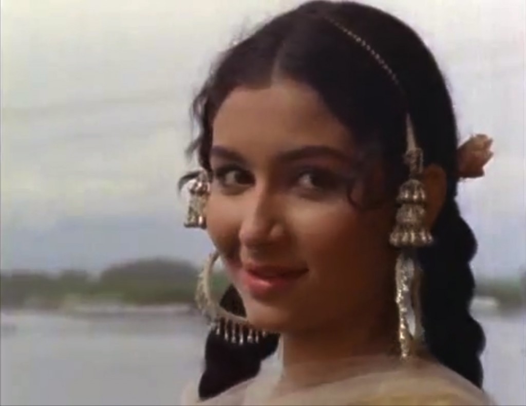 Sharmila Tagore in and as 'Kashmir Ki Kali', hewr debut film.