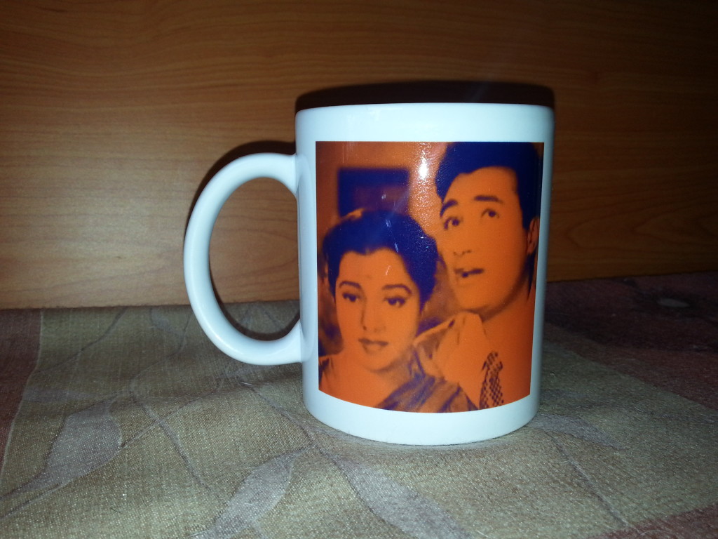 A commemorative mug made on the occasion of the first Meet of the group Yaad Kiya Dil Ne in Mumbai on Sunday, 01 Nov 15