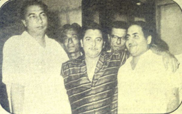 Sahir Ludhianvi, Madan Mohan and Mohammad Rafi, the team that made one of the best ghazals in Hindi movies.