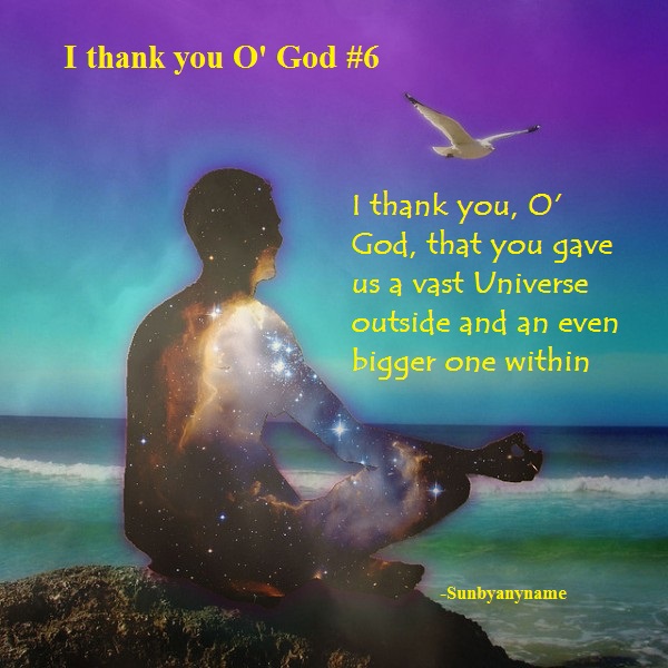I thank you O God 6