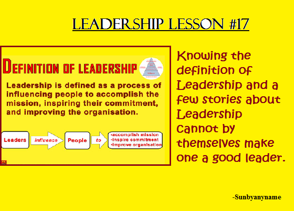Leadership #17