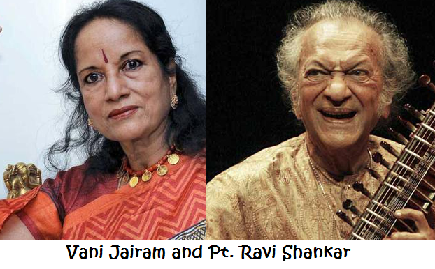 Vani Jairam and Pt Ravi Shankar