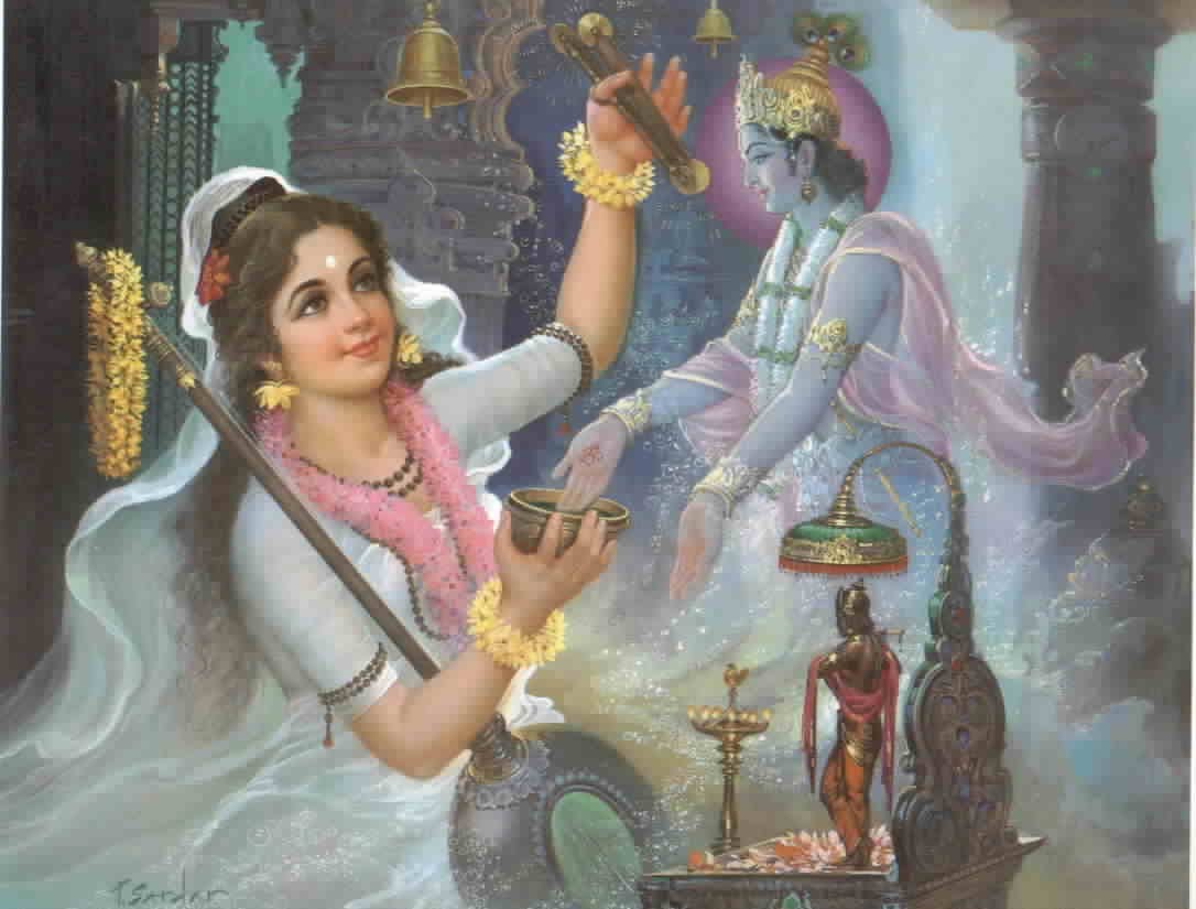 The 16th century Rajasthani princess Meerabai who renounced everything in her devotion for Lord Krishana (Pic courtesy: www.youtube.com)