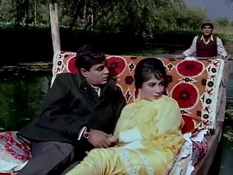 A scene from the 1965 movie Arzoo starring the Mere Mehboob pair Rajendra Kumar and Sadhana