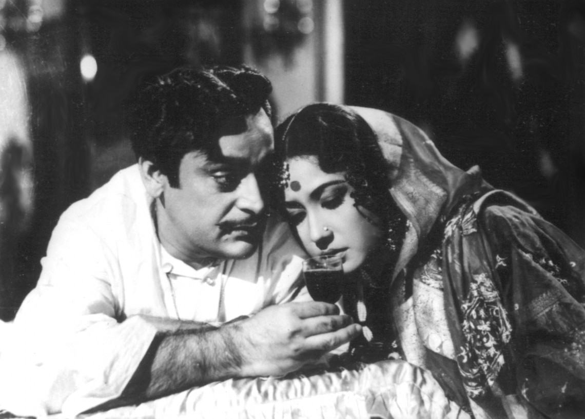 A scene from the 1962 Guru Dutt movie Sahib Bibi Aur Ghulam