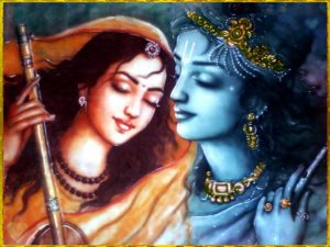 More than four thousand years after Krishna, Meera again embodied the relationship between Devotee and God as being between wife and husband (Pic courtesy: lovekanha.blogspot.com)
