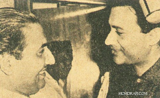 Mohammad Rafi with Dev Anand