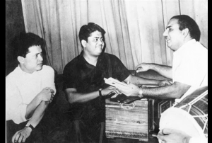 Mohammad Rafi with Laxmikant Pyarelal