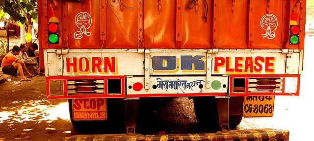 INDIANS LOVE TO HONK – DON’T THEY?