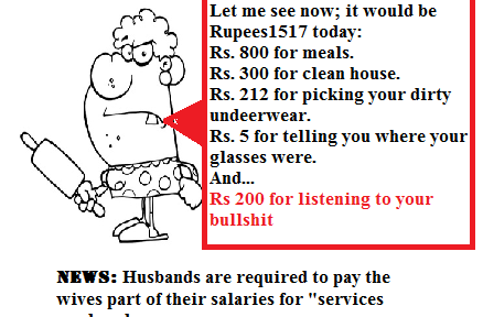 SALARY FOR HOMEMAKERS