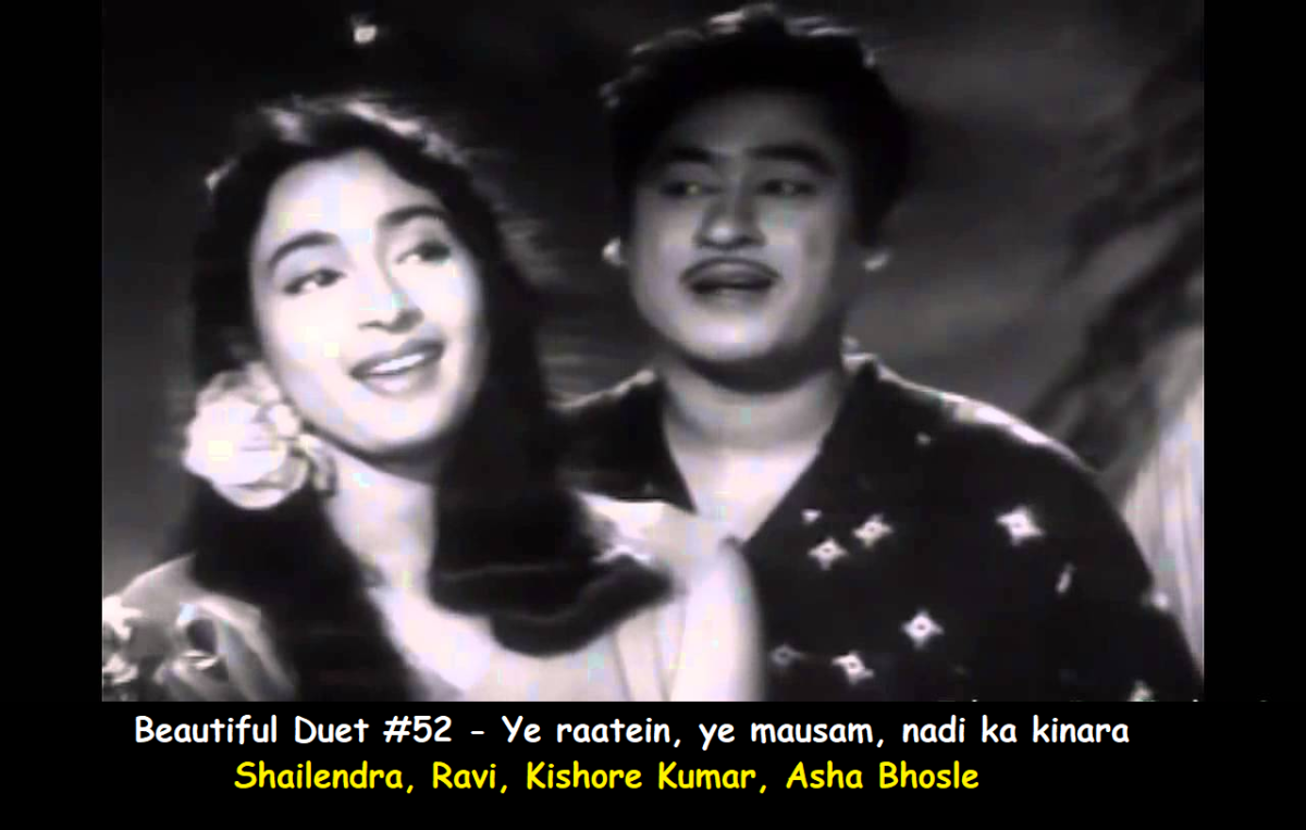 BEAUTIFUL DUET #52 – YE RAATEIN, YE MAUSAM, NADI KA KINARA